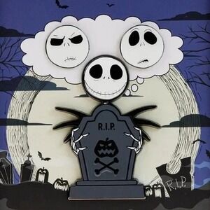 Loungefly The Nightmare Before Christmas Jack Skellington Mixed Emotions Pin Set
